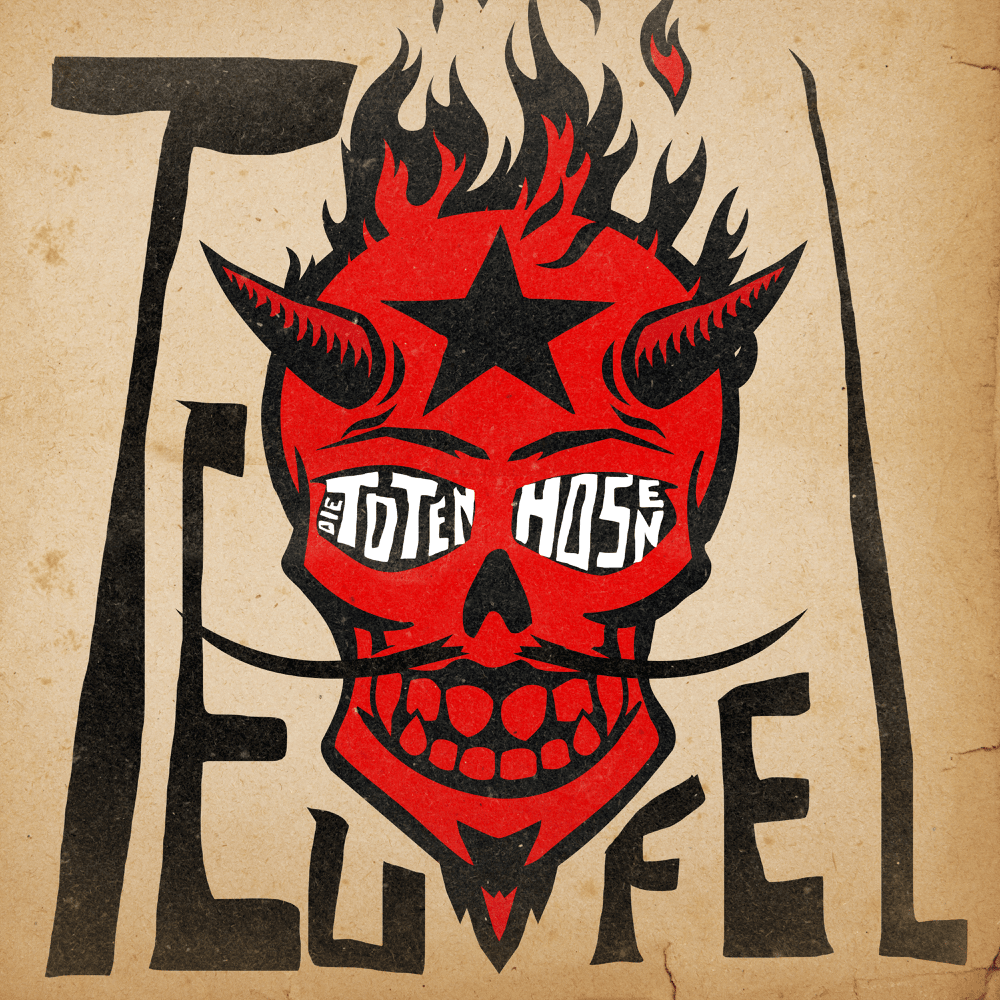 Album cover art for "Teufel" by Die Toten Hosen