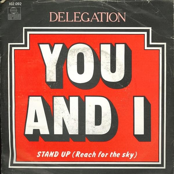 Album cover art for "You and I" by Delegation