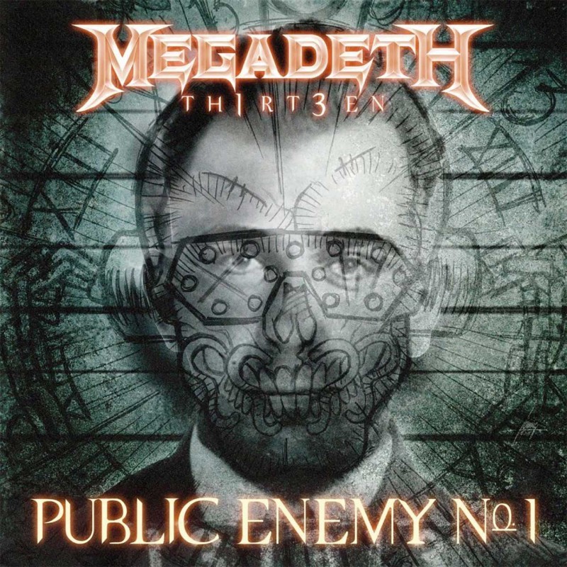 Album cover art for "Public Enemy No. 1" by Megadeth