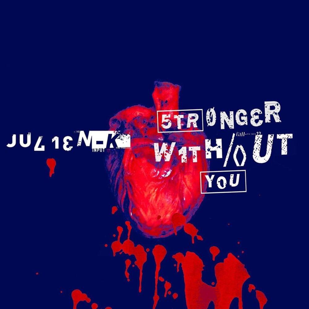 Album cover art for "Stronger Without You" by Julien-K