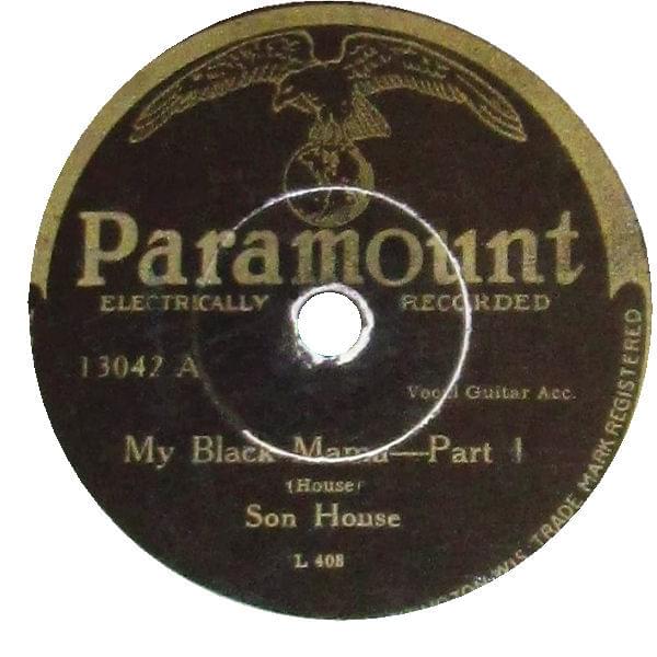 Album cover art for "My Black Mama Part 1" by Son House