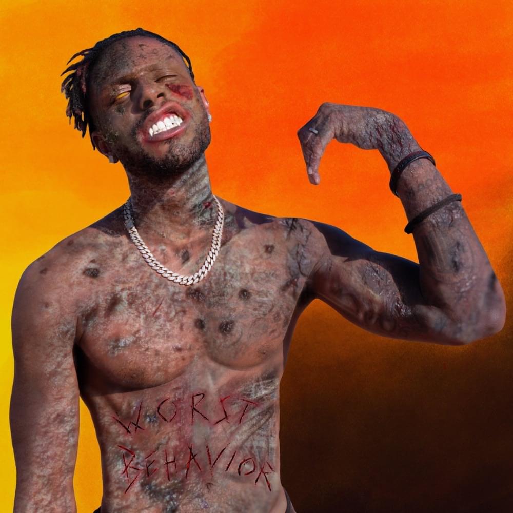 Album cover art for "Worst Behavior" by Hyro The Hero