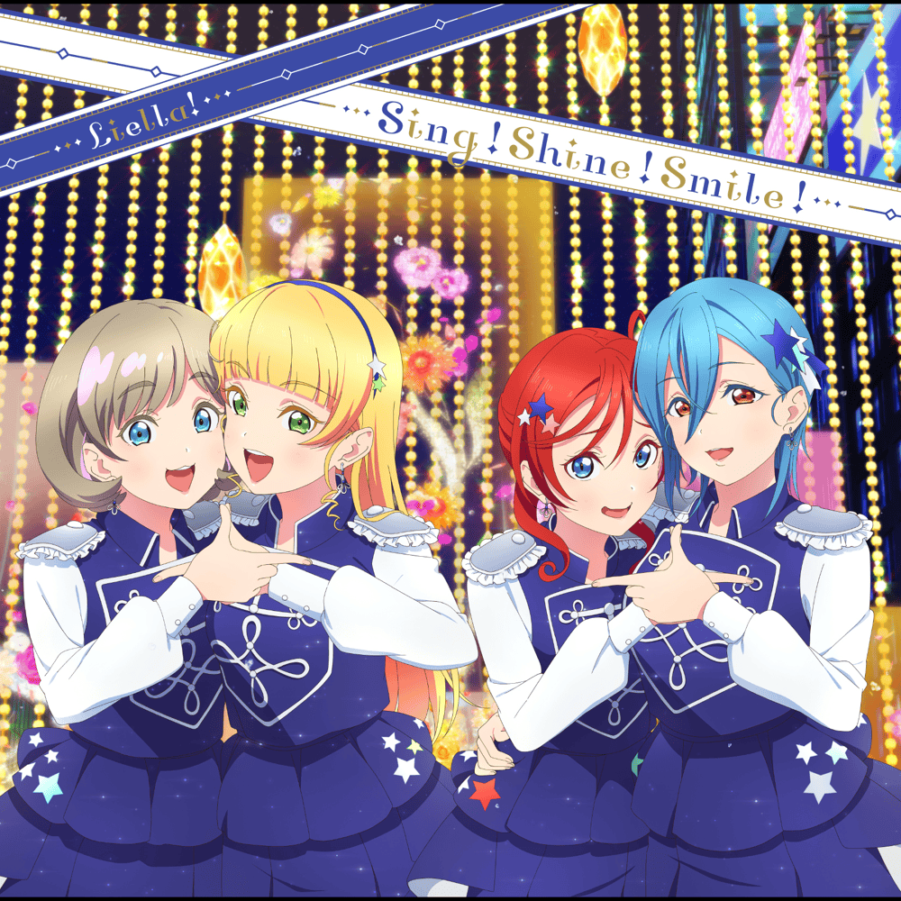 Cover image for Sing! Shine! Smile! / 未来の音が聴こえる (Mirai no Oto ga Kikoeru) (Episode 10 Ver.)