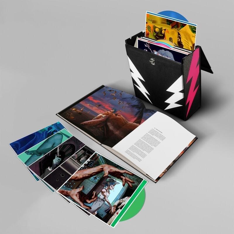 Album cover art for "Five Whales in a Dream" by Gorillaz