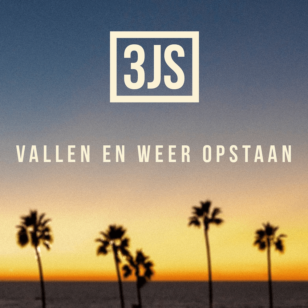 Album cover art for "Vallen en Weer Opstaan" by 3JS
