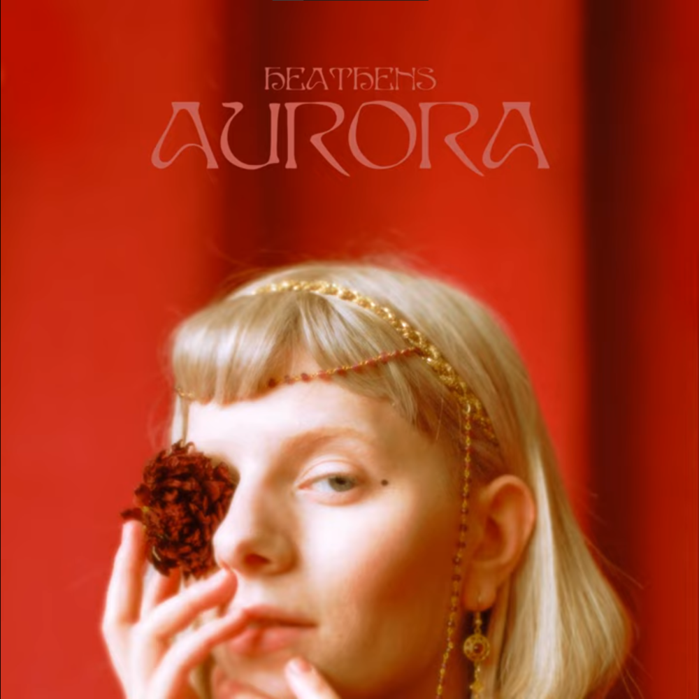 Album cover art for "Heathens" by AURORA