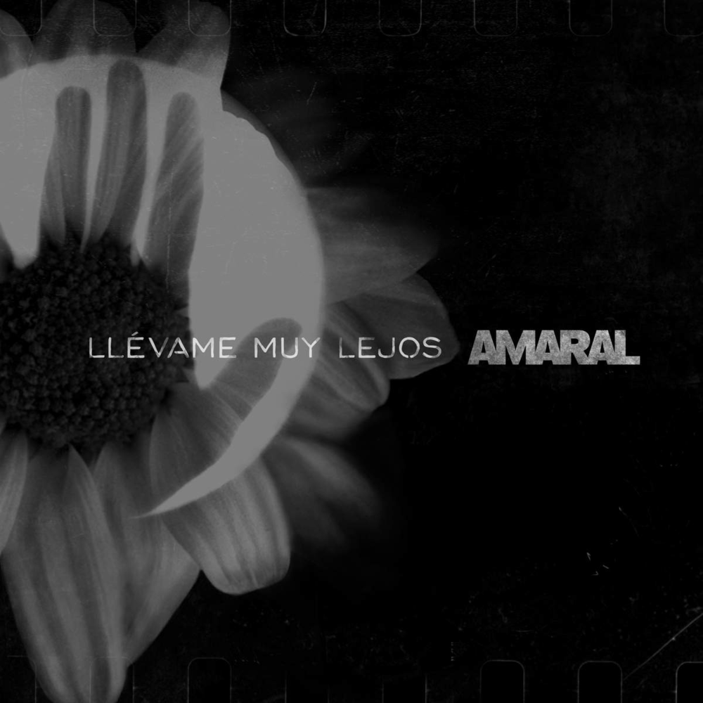 Album cover art for "Llévame Muy Lejos" by Amaral