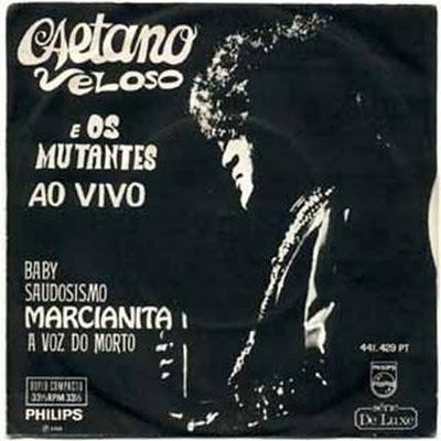 Album cover art for "A Voz do Morto" by Caetano Veloso