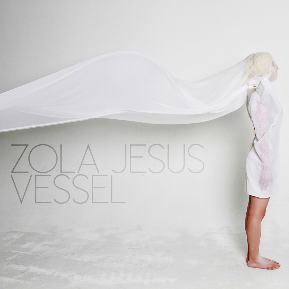 Album cover art for "Vessel" by Zola Jesus
