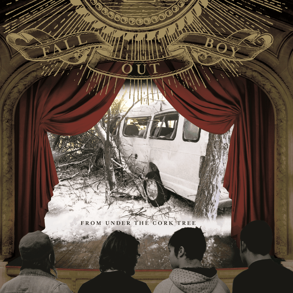 Album cover art for "Snitches and Talkers Get Stitches and Walkers" by Fall Out Boy