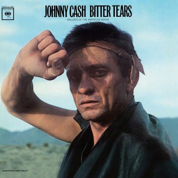 Album cover art for "The Ballad of Ira Hayes" by Johnny Cash
