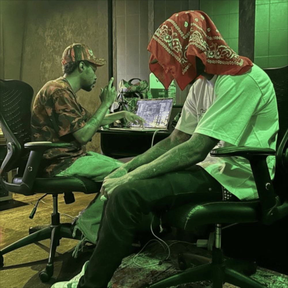 Album cover art for "INFORMANTS" by evilgiane & Slimesito