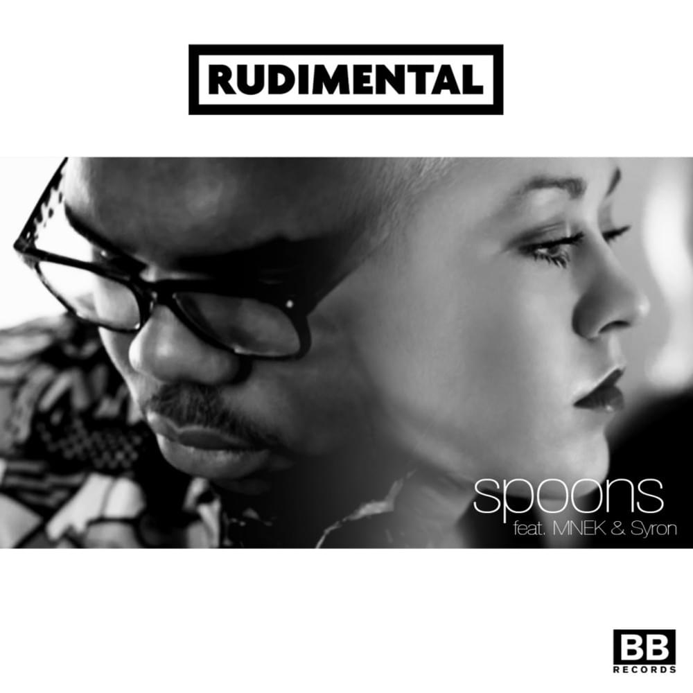 Album cover art for "Spoons" by Rudimental & Syron & MNEK