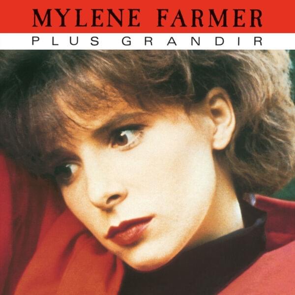 Album cover art for "Plus grandir" by Mylène Farmer