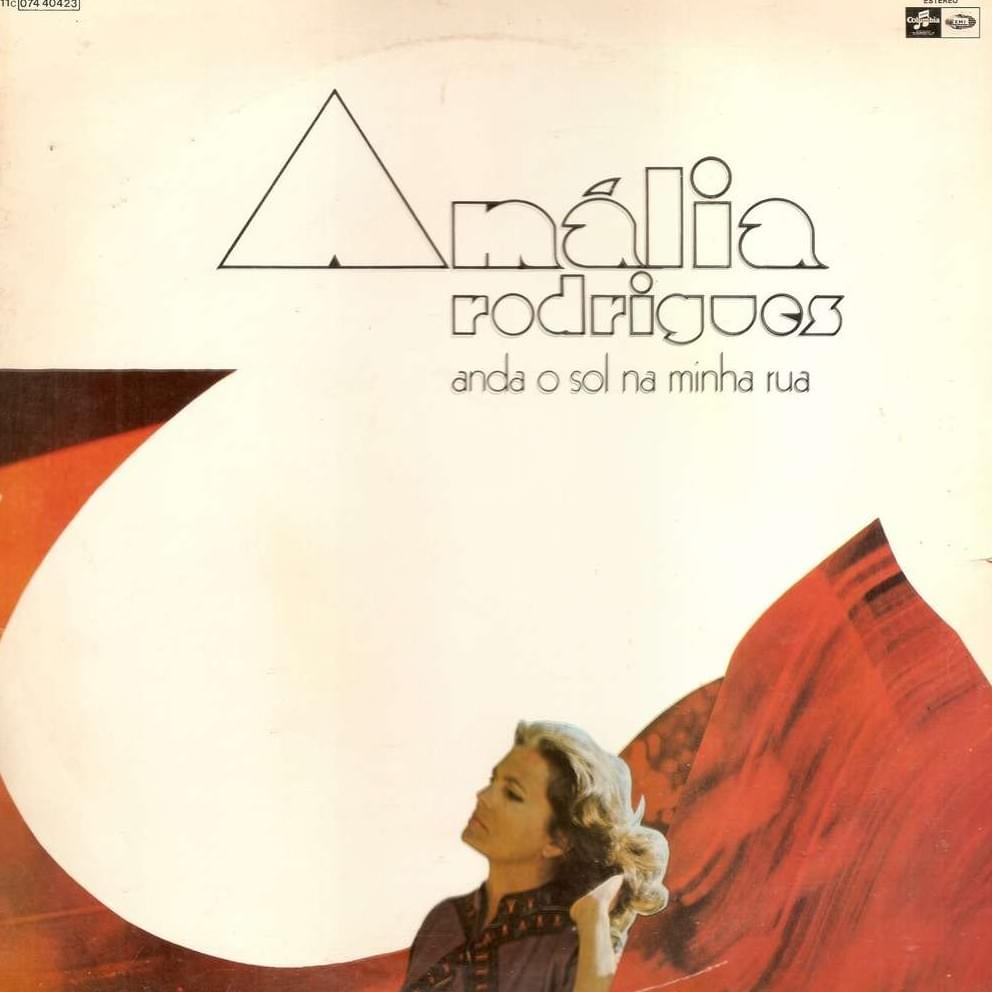 Album cover art for "A Rita Yé, Yé" by Amália Rodrigues