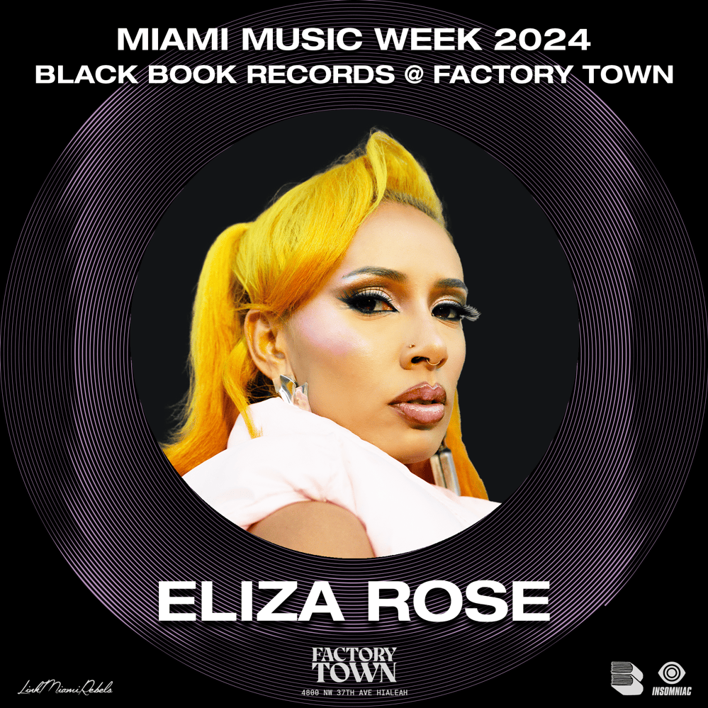 Cover image for Eliza Rose at Factory Town Miami 2024: Black Book (DJ Mix)
