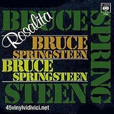 Album cover art for "Rosalita (Come Out Tonight)" by Bruce Springsteen