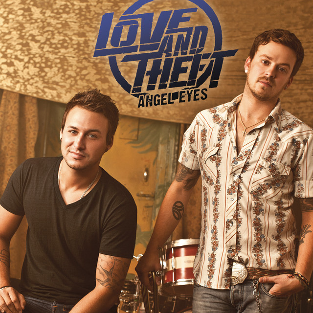 Album cover art for "Angel Eyes" by Love And Theft
