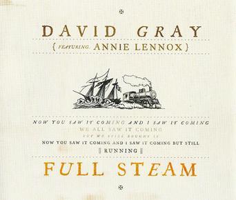 Album cover art for "Full Steam" by David Gray & Annie Lennox
