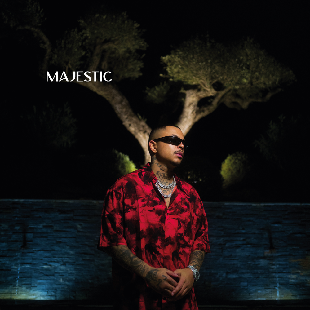 Album cover art for "Majestic" by Luciano