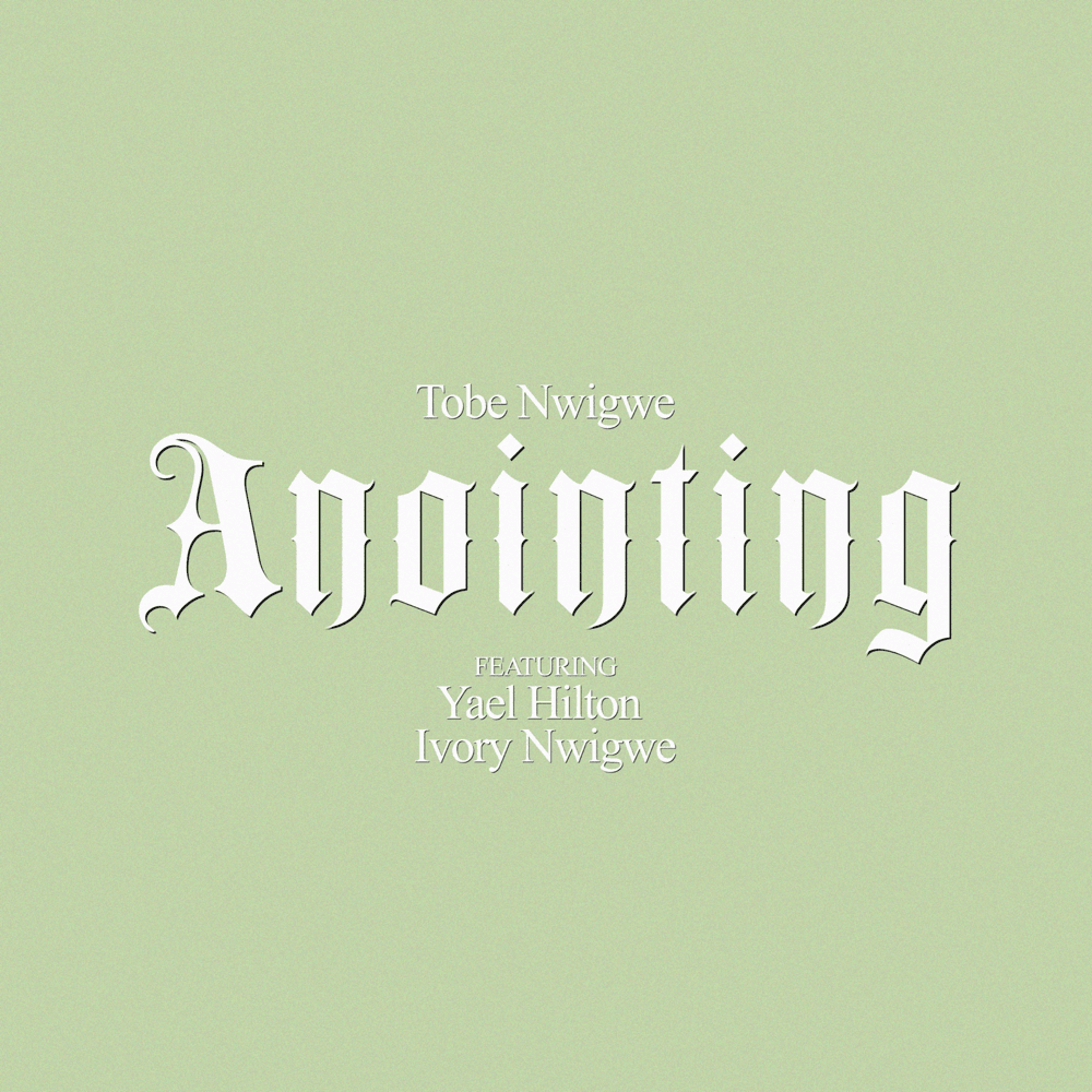 Album cover art for "ANOINTING (FALL ON ME)" by Tobe Nwigwe