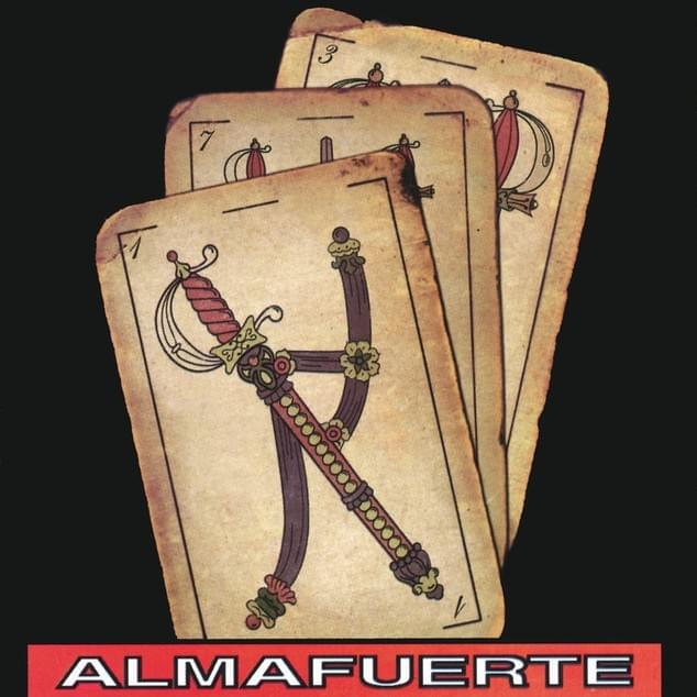 Album cover art for "Del Más Allá" by Almafuerte