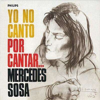 Album cover art for "Canción para mi América" by Mercedes Sosa