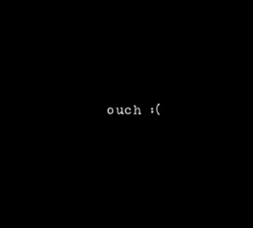 OUCH (that hurts) by Cooliecut