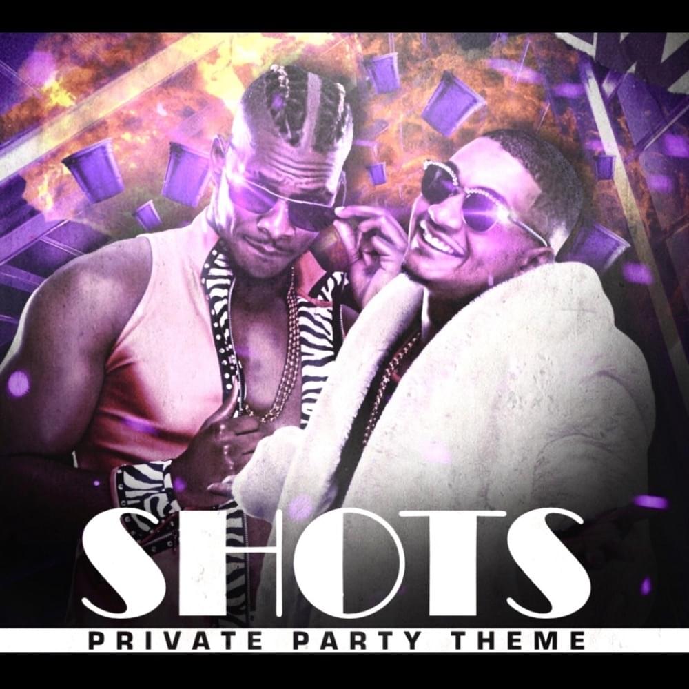Album cover art for "SHOTS (Private Party Theme)" by Zelly Daniels & RiQQQ & StayLow Dom