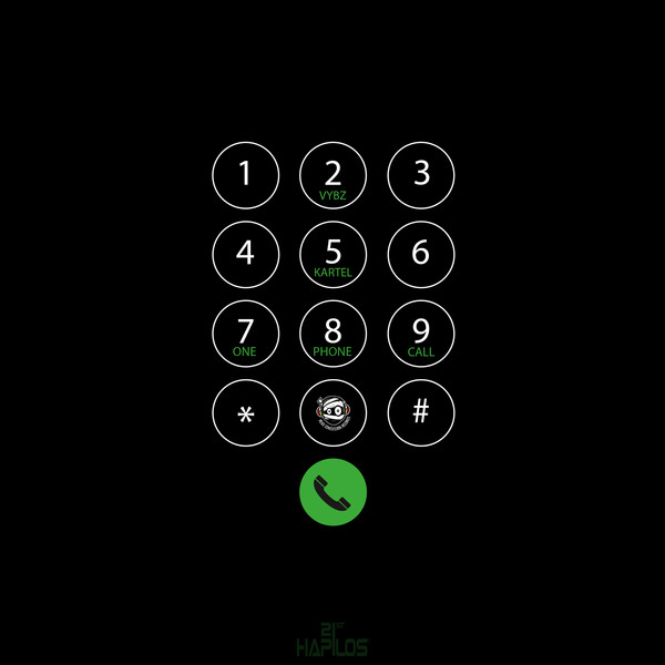 Album cover art for "One Phone Call" by Vybz Kartel