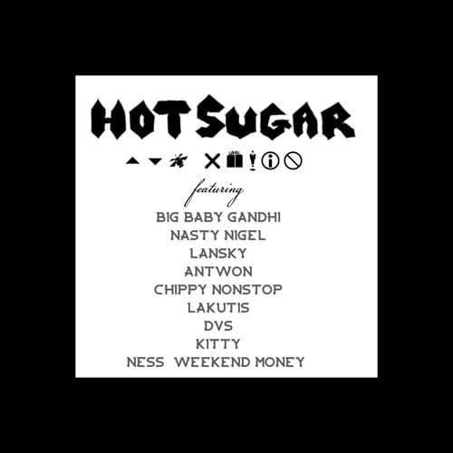 Album cover art for "56K (Remix)" by Hot Sugar & Lansky & Antwon & Chippy Nonstop & Lakutis & kitty ray & Big Baby Gandhi & Nasty Nigel & DVS & Ne$$ of Weekend Money