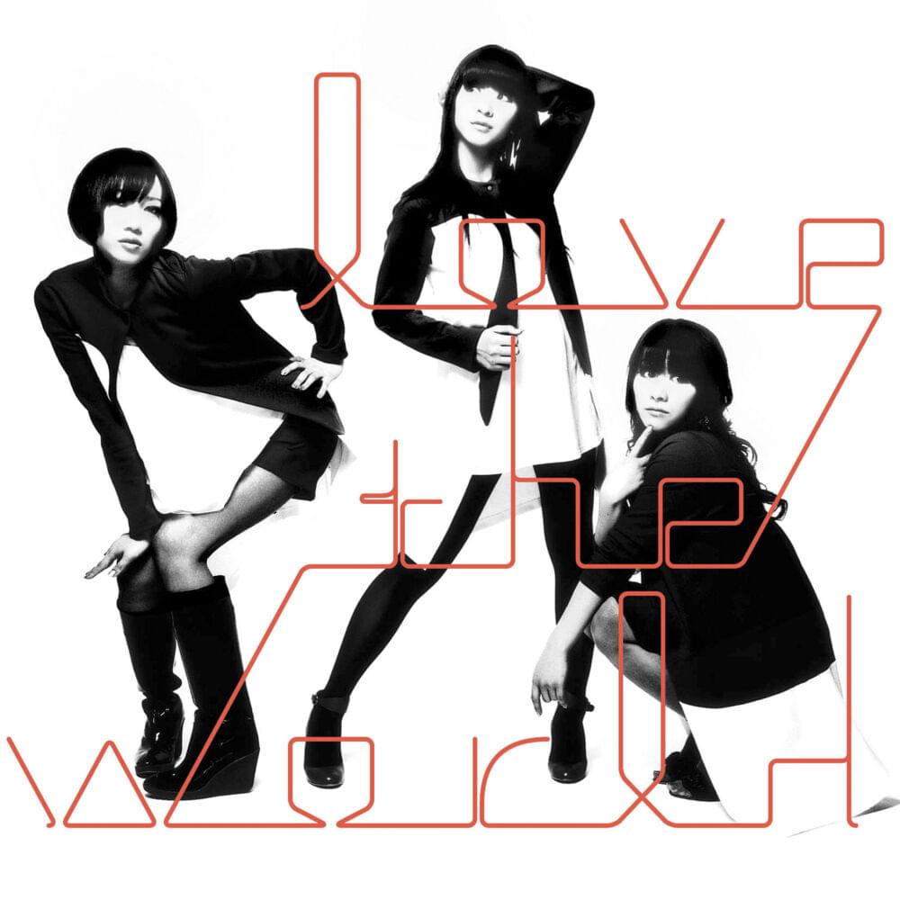 Album cover art for "love the world" by Perfume