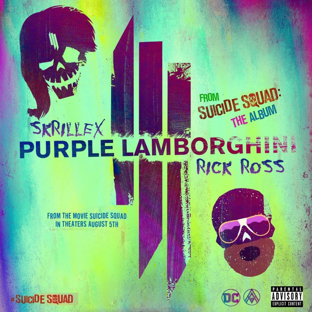 Purple Lamborghini by Skrillex