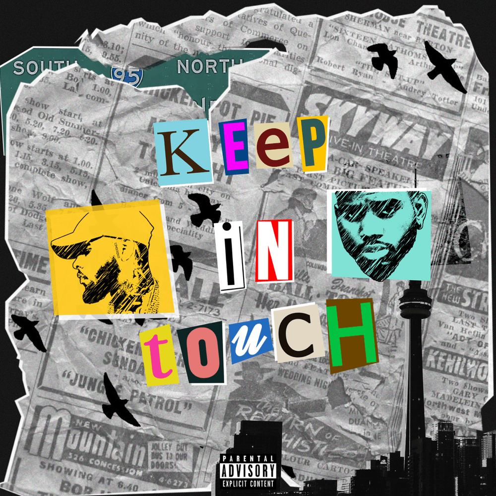 Album cover art for "KeeP IN tOUcH" by Tory Lanez & Bryson Tiller