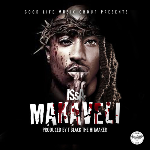 Album cover art for "Makaveli" by Issa