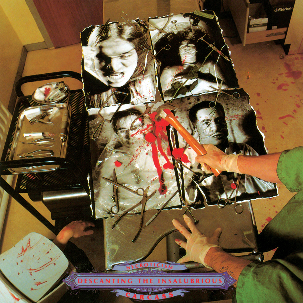 Album cover art for "Hepatic Tissue Fermentation II" by Carcass