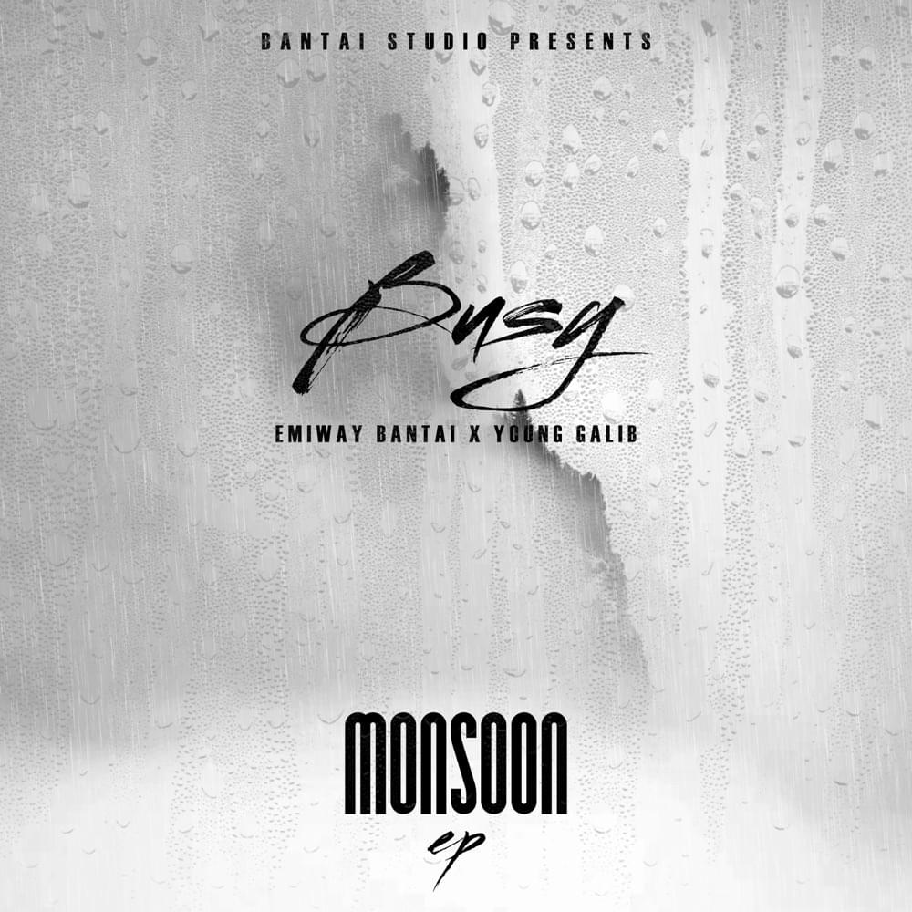 Album cover art for "BUSY" by Emiway Bantai