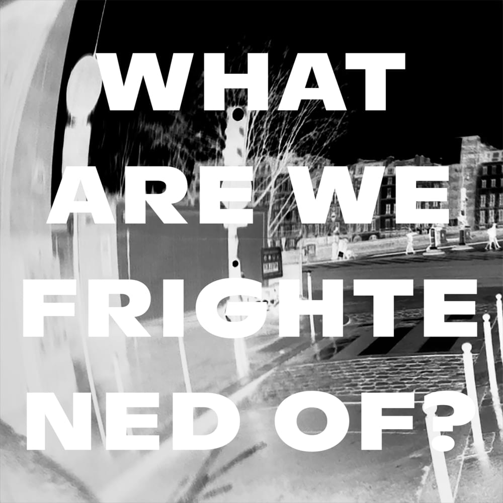 Album cover art for "What Are We Frightened Of?" by Alberta Cross