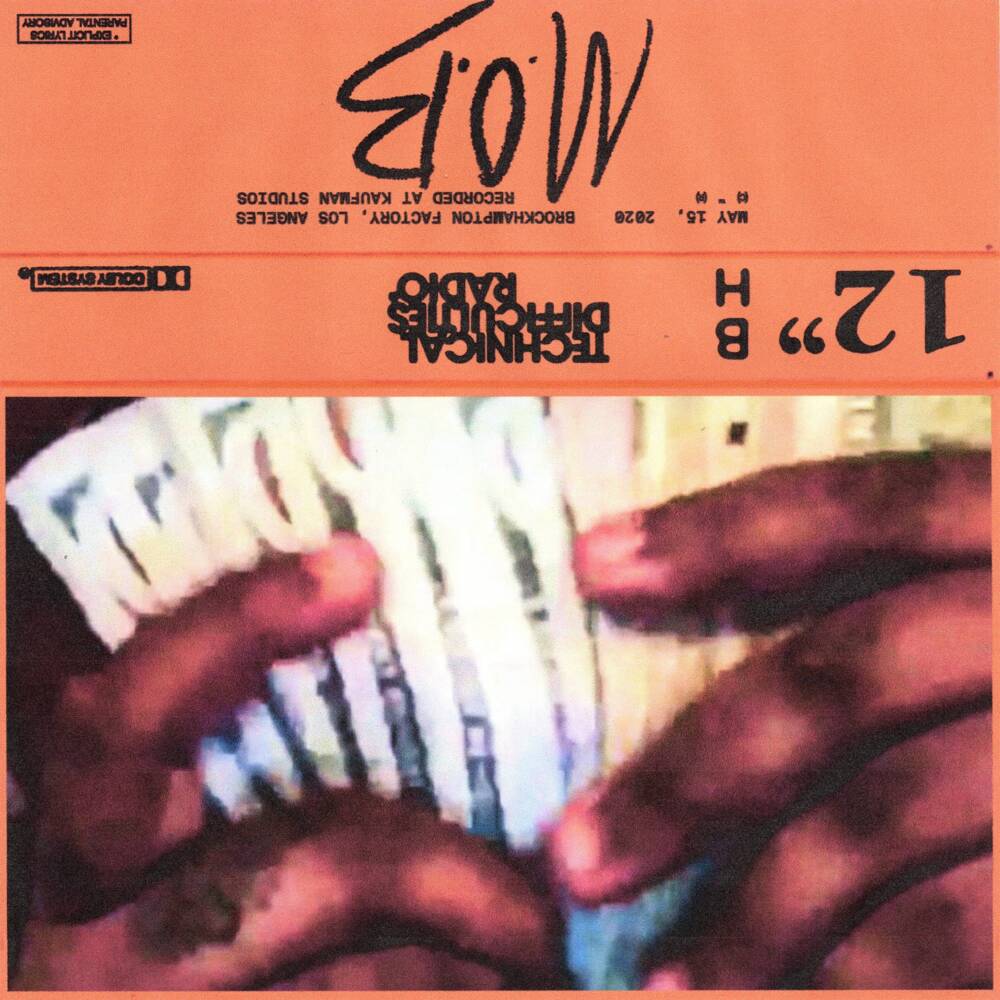 Album cover art for "M.O.B" by BROCKHAMPTON