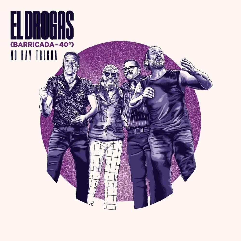 Album cover art for "No hay tregua (En Directo Navarra Arena)" by El Drogas