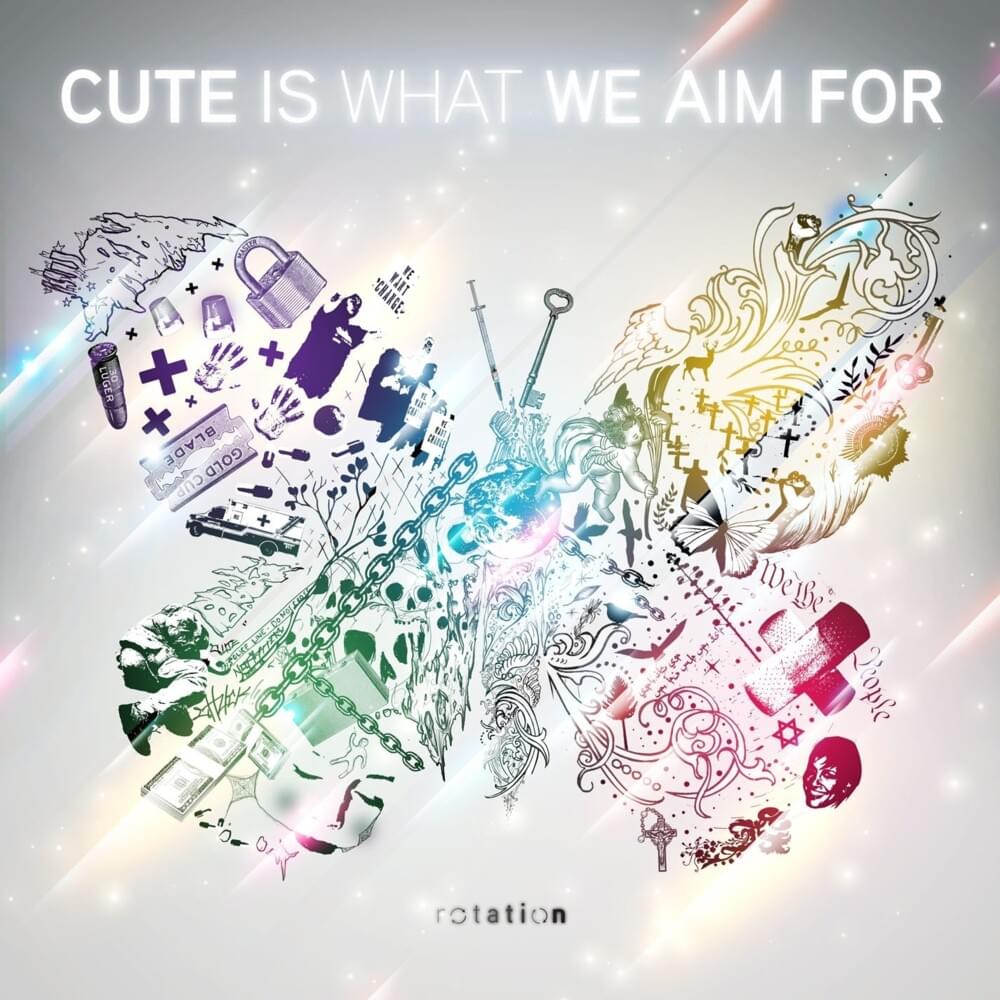 Album cover art for "Time" by Cute Is What We Aim For