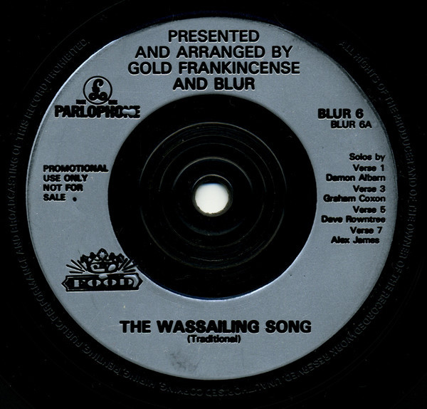 Album cover art for "The Wassailing Song" by Blur
