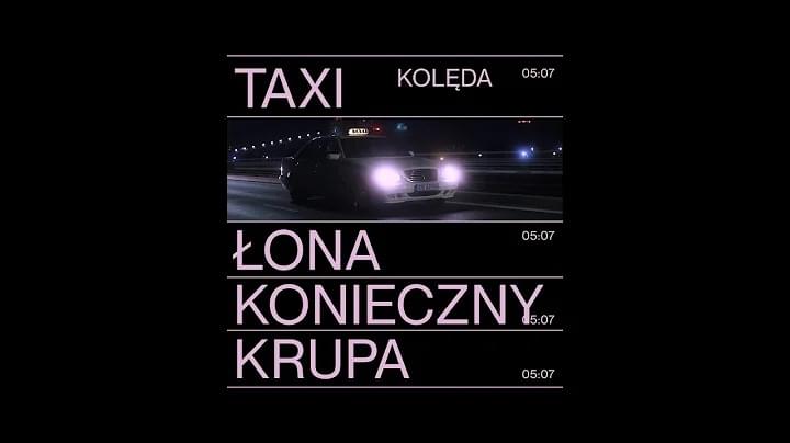 Album cover art for "KOLĘDA" by Łona
