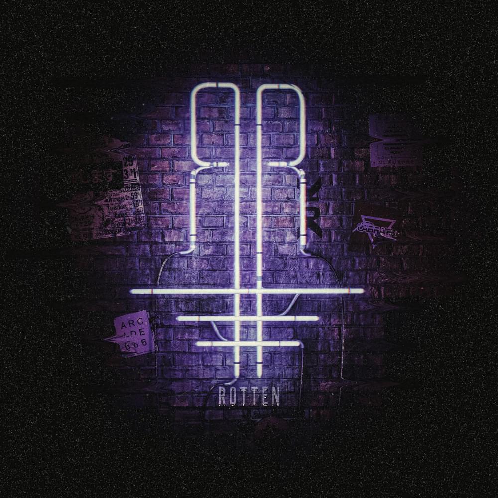 Album cover art for "Rotten" by Zomboy & Bok Nero