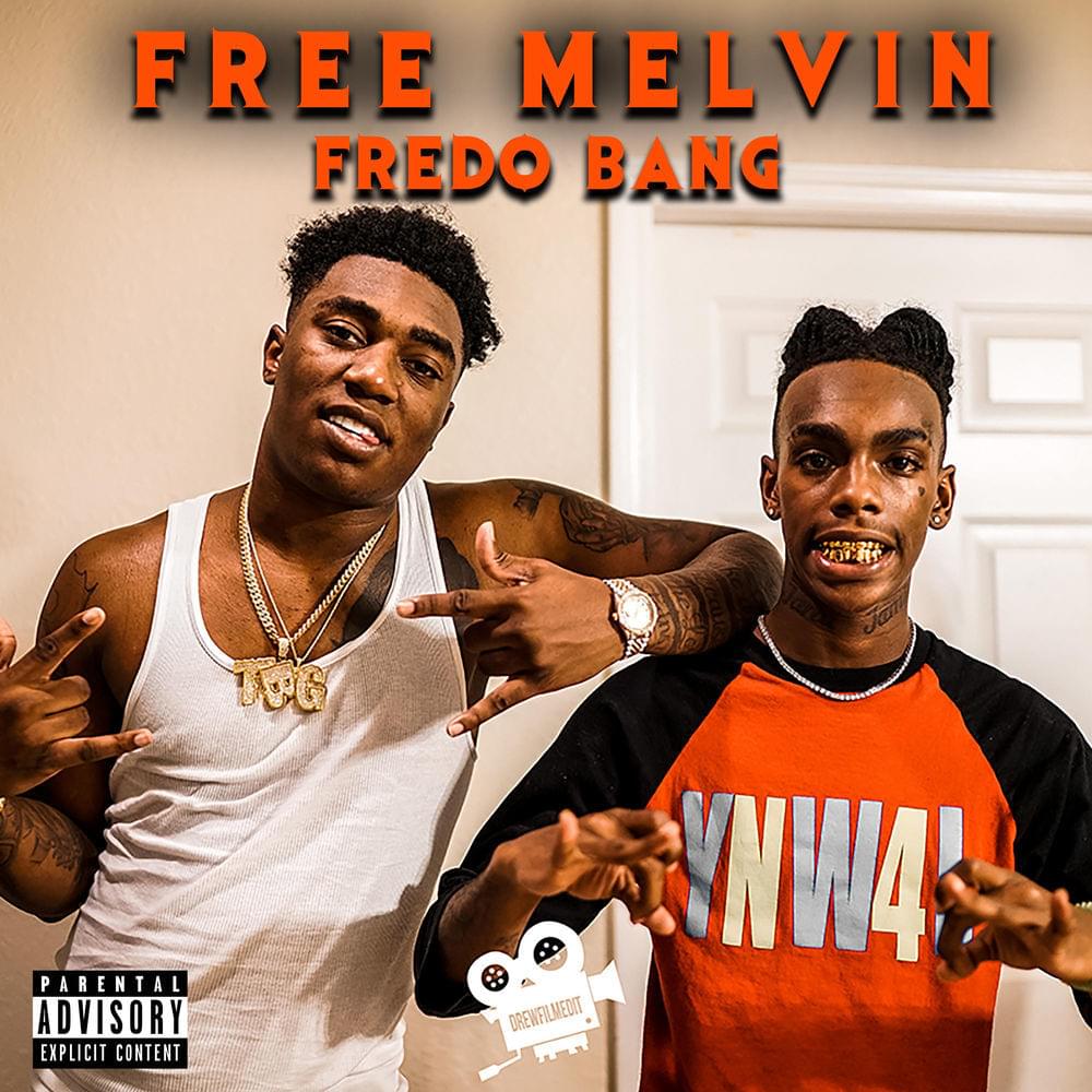 Album cover art for "Free Melvin" by Fredo Bang