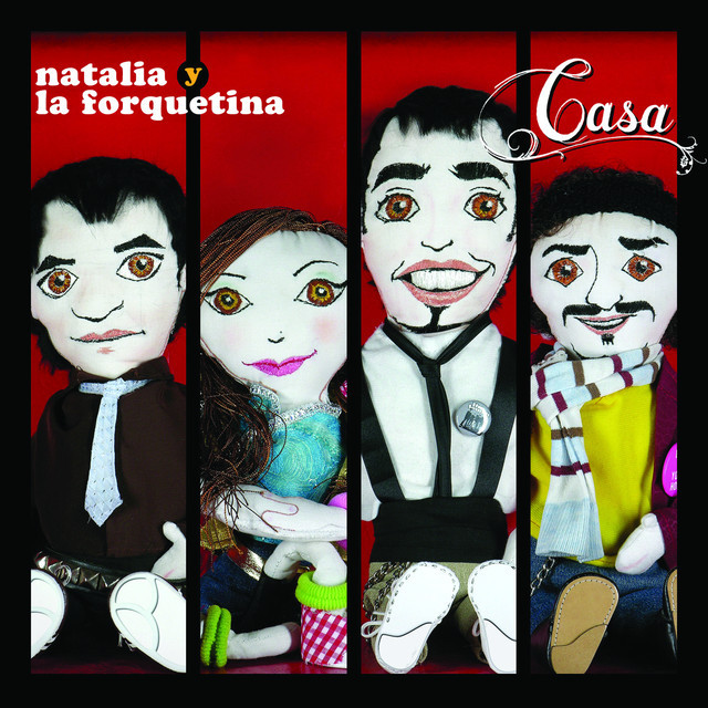 Album cover art for "Solamente te lo doy a ti" by Natalia y La Forquetina