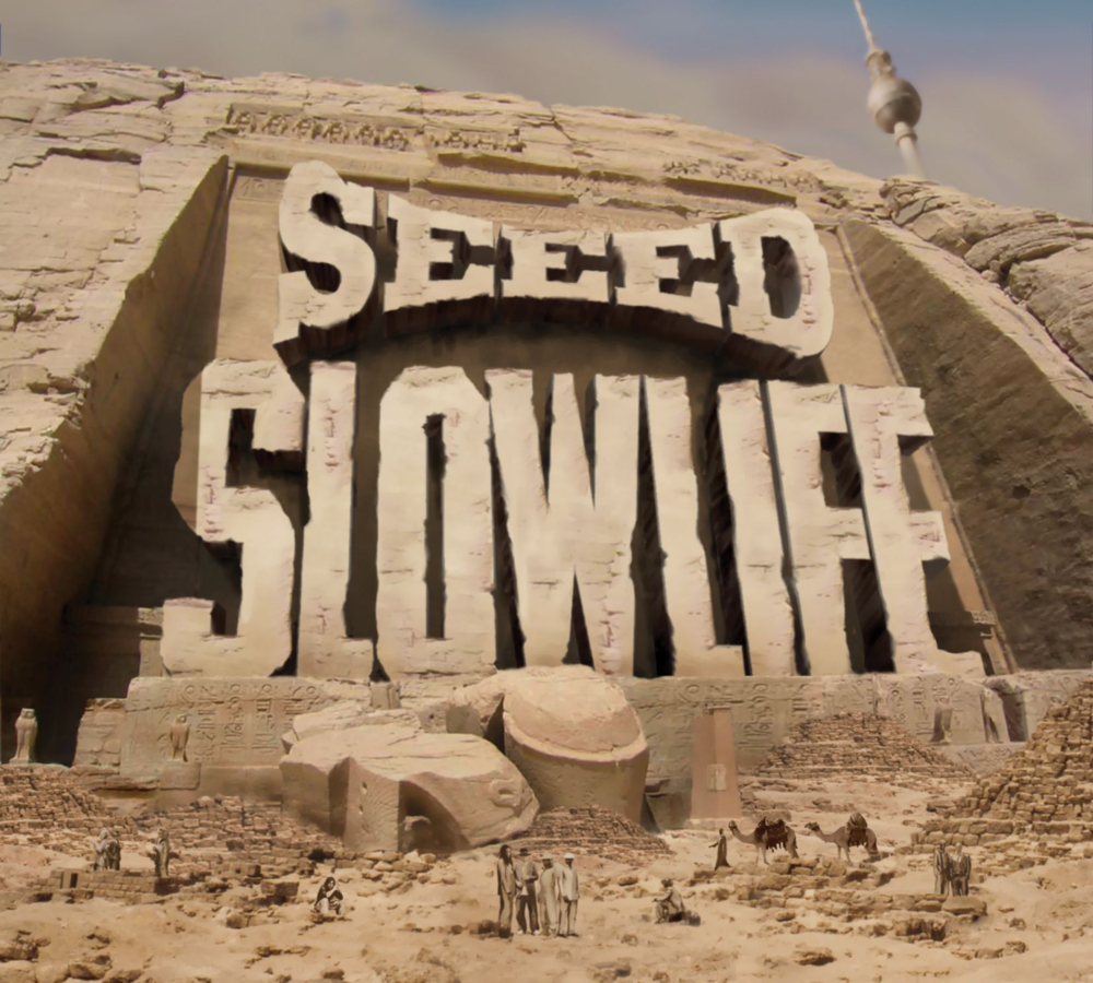 Album cover art for "Slowlife" by Seeed