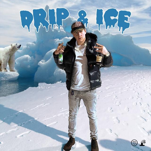 Album cover art for "Drip und Ice" by Money Boy