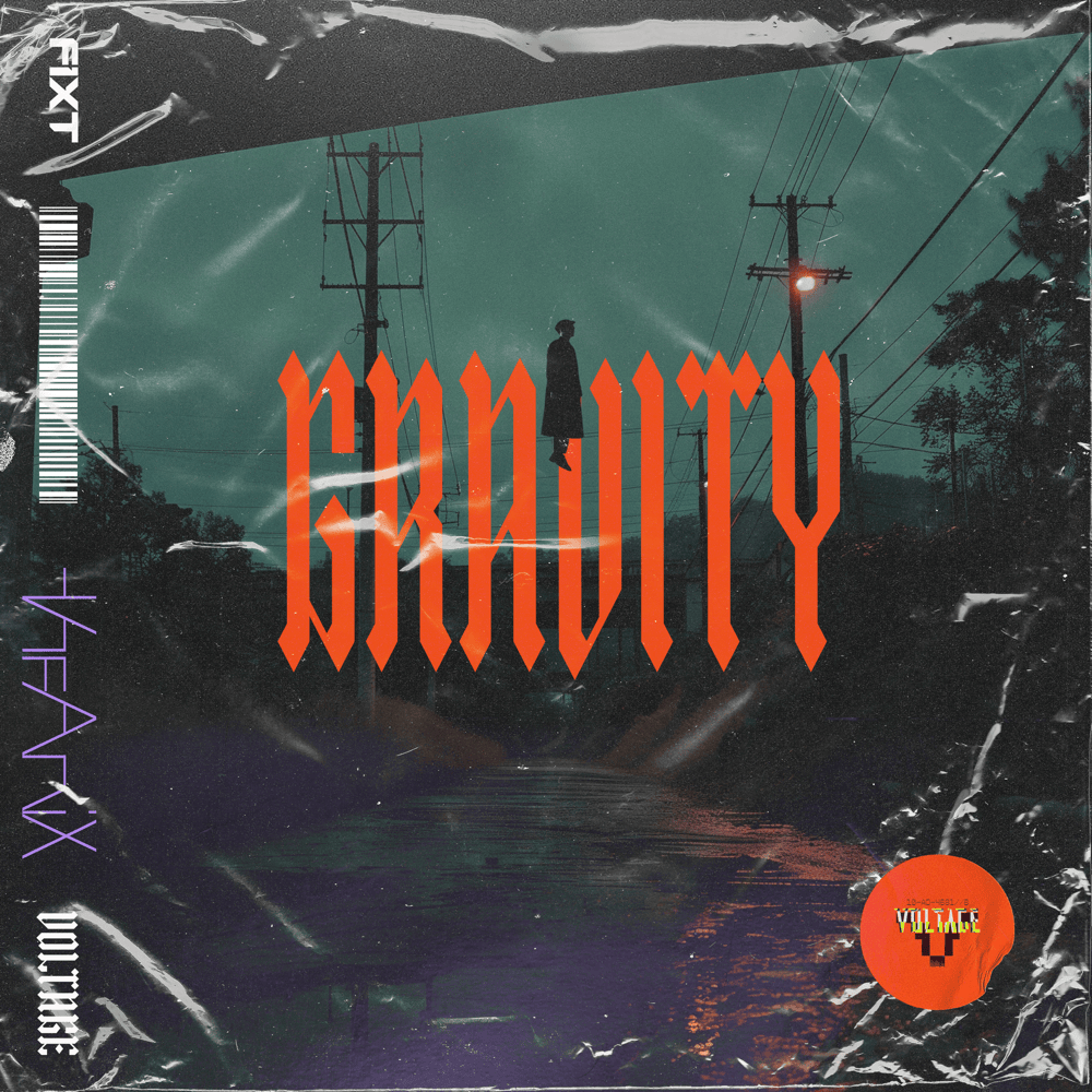 Album cover art for "Gravity" by The Anix