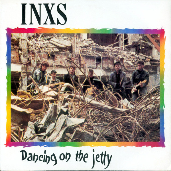 Album cover art for "Dancing On the Jetty" by INXS
